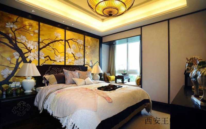 精美端庄中式风格卧室设计装修欣赏图