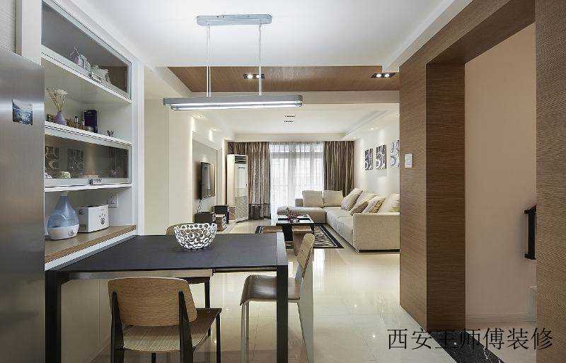 经典简约风格餐厅布置设计效果图