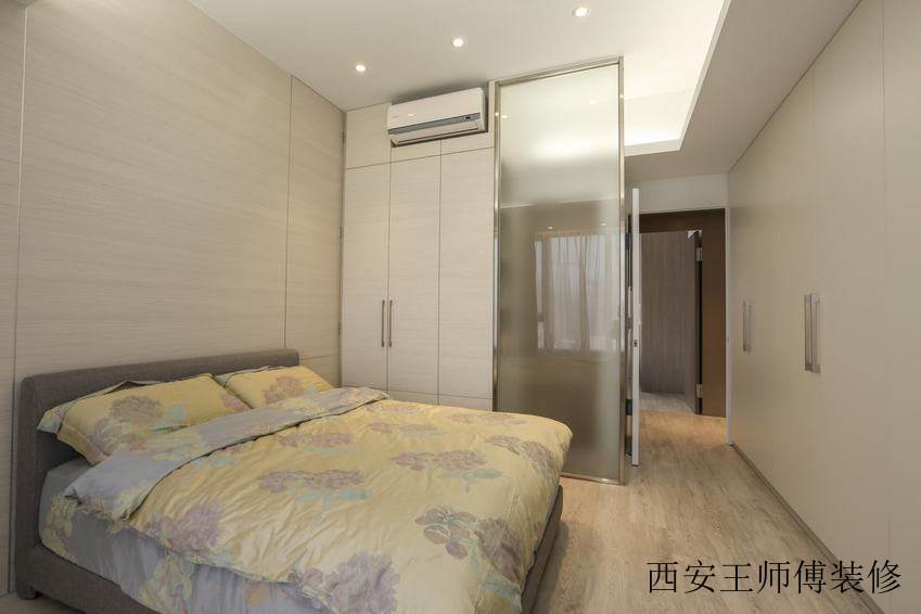 简洁北欧主卧室设计装潢图