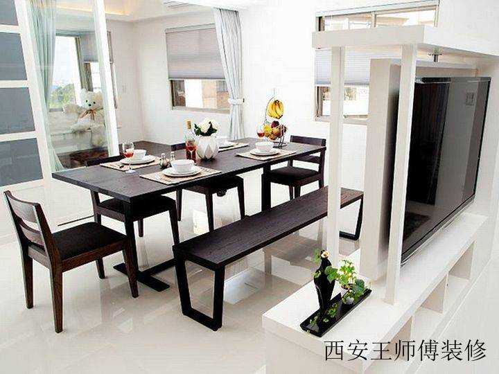 现代简约餐厅设计装修图