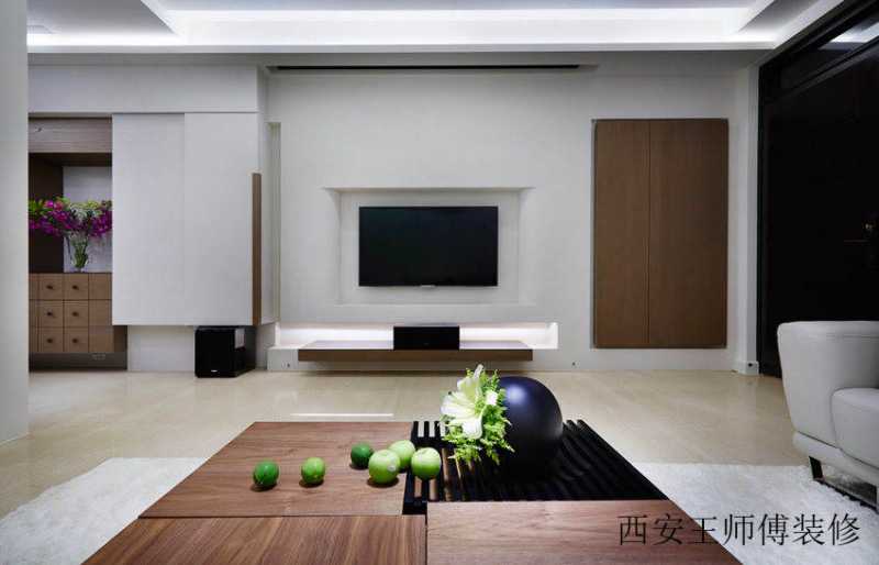 简约宜家设计电视背景墙效果图