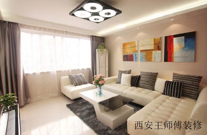 现代简约客厅软装欣赏