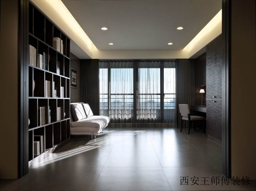 素雅现代家居书房吊顶设计