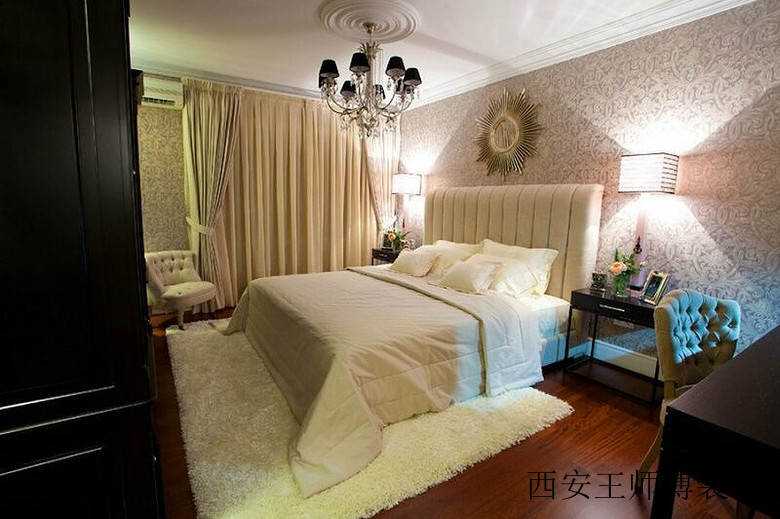 小资情调简欧卧室软床装饰效果图