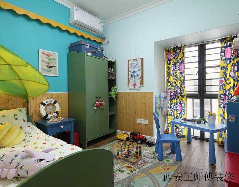 缤纷现代儿童房装修效果图