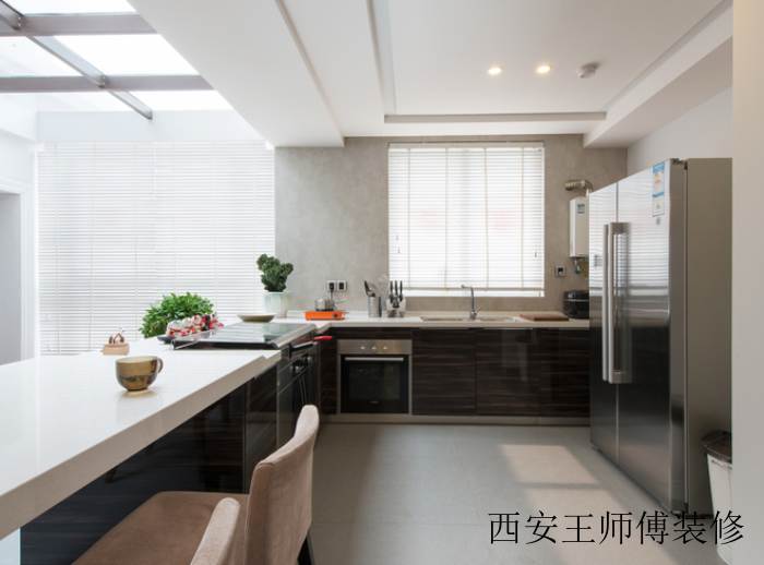 现代简约设计厨房橱柜效果图
