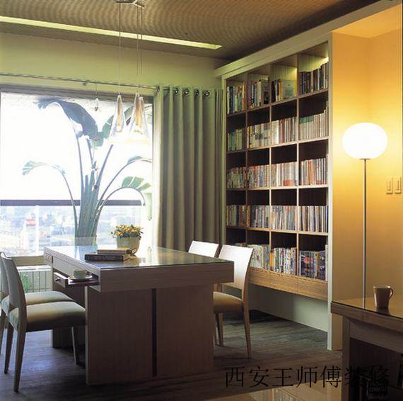 现代家居书房书桌椅设计