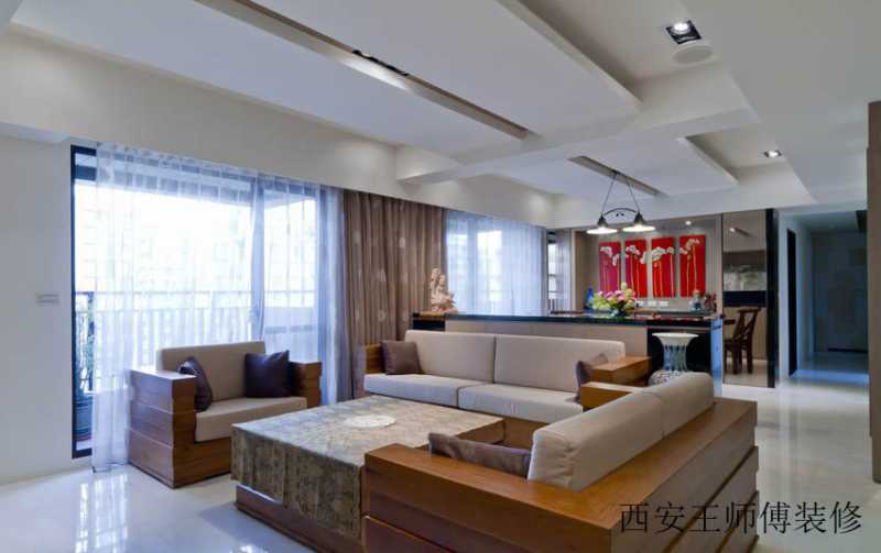 现代简约家居吊顶设计装修图