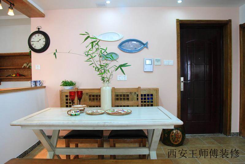 清新自然中式混搭餐厅设计