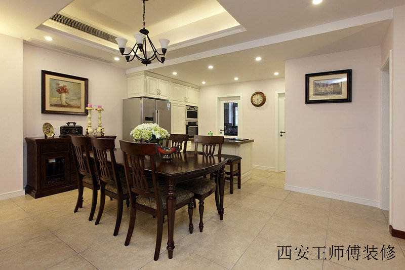 随意美式风格餐厅设计装饰效果图