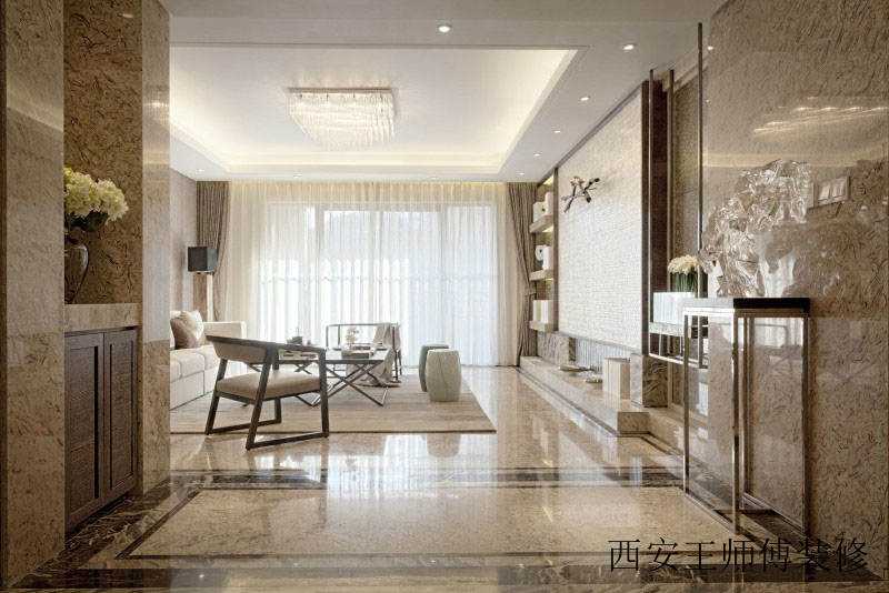 时尚现代家居玄关大理石装饰美图欣赏