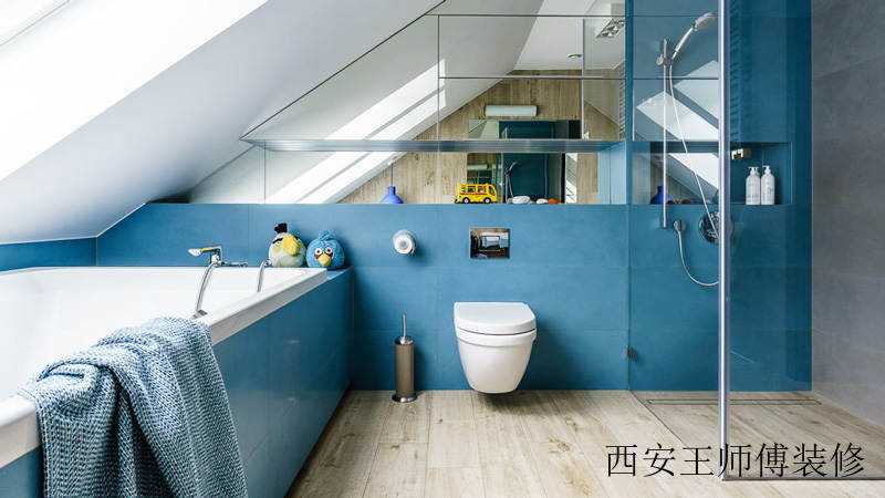 公寓阁楼卫生间简约装修图