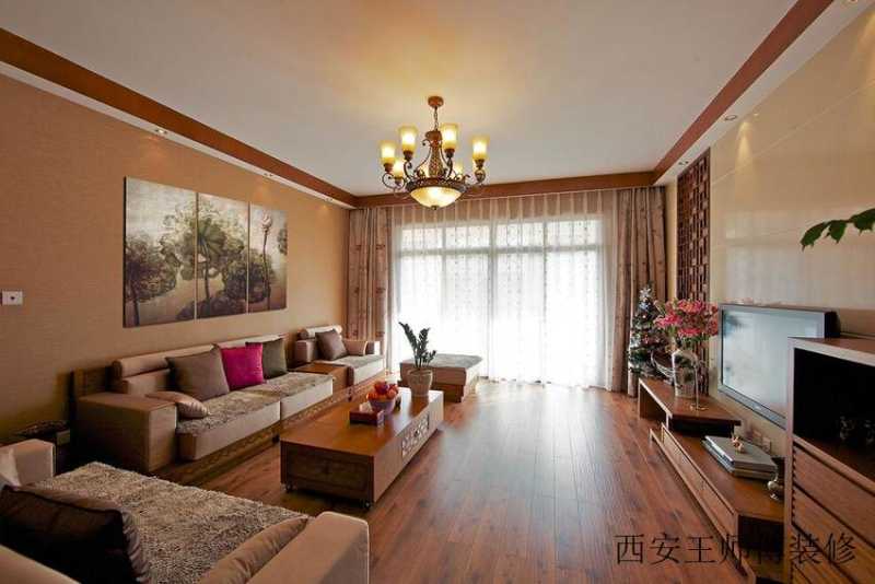 精美混搭客厅装修效果图