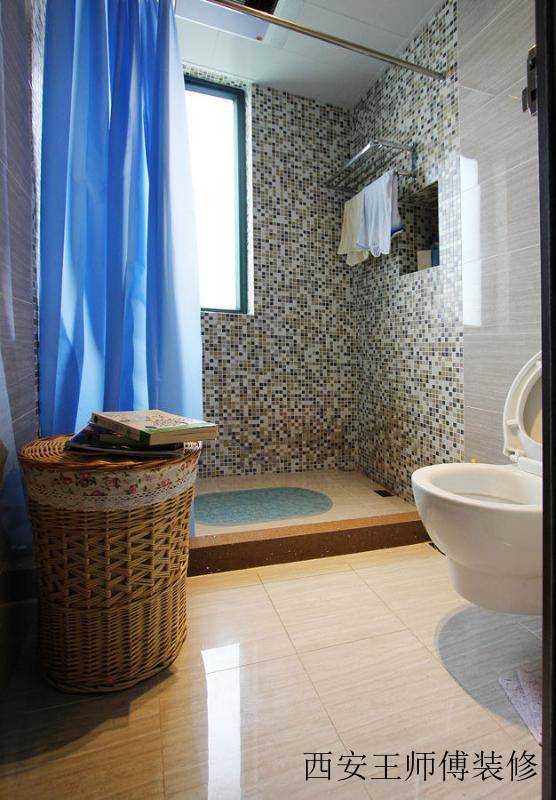 复古马赛克卫生间混搭装修