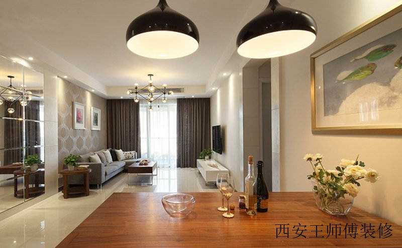 60平米简约精美宜家风格二居家居装修案例图