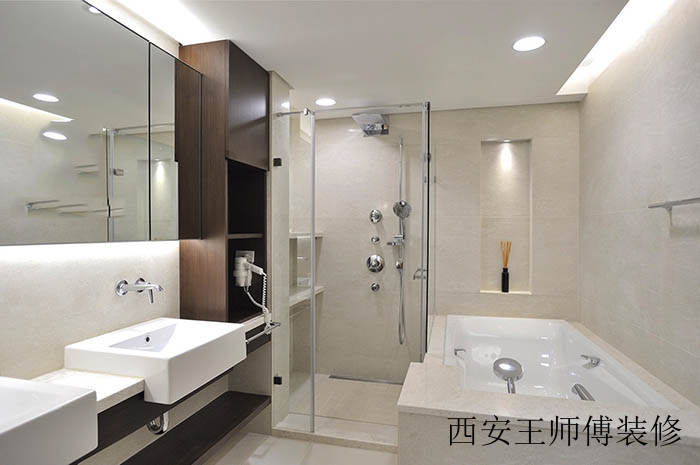 时尚现代实用性卫生间设计