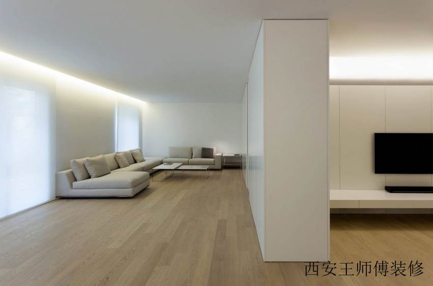 超简洁日式客厅家装效果图