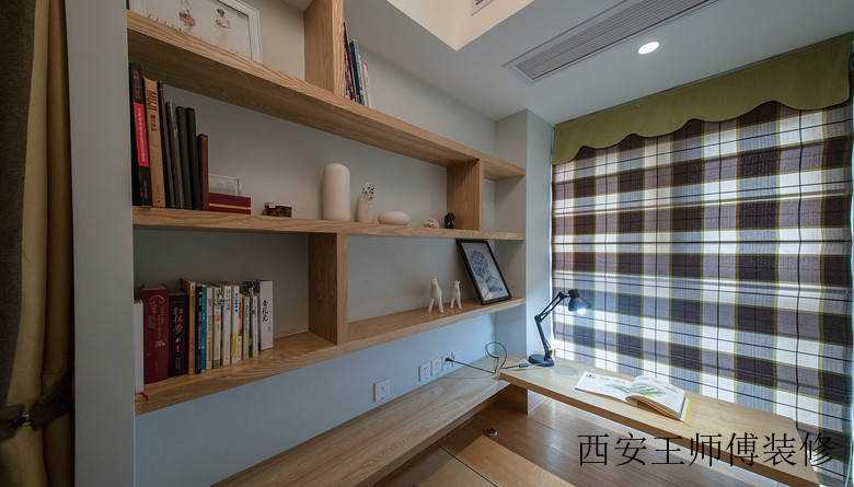 淡雅简洁日式书房设计