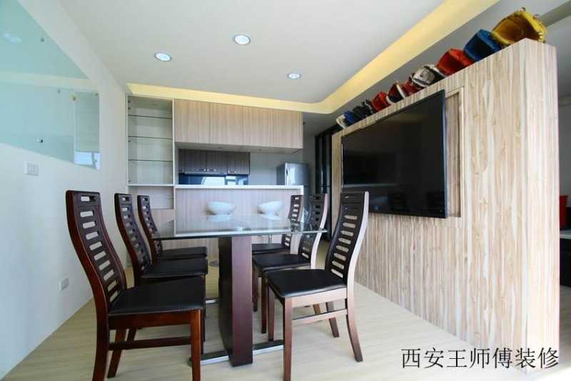 实木现代餐厅案例欣赏