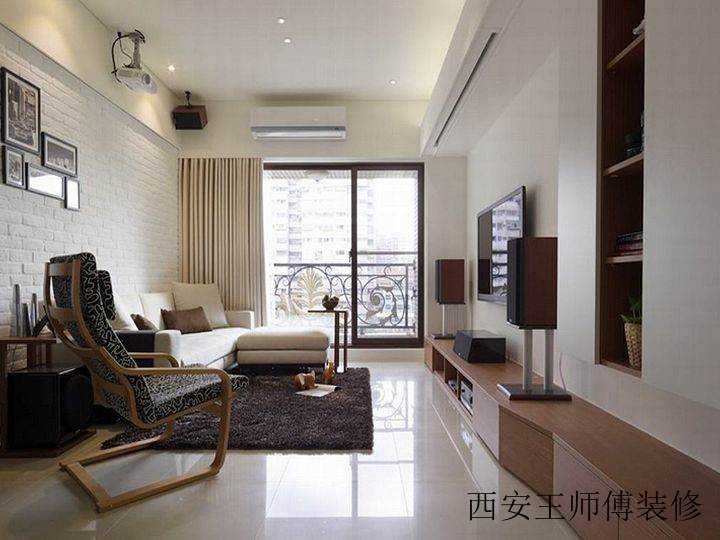 简约现代设计装修客厅展示图