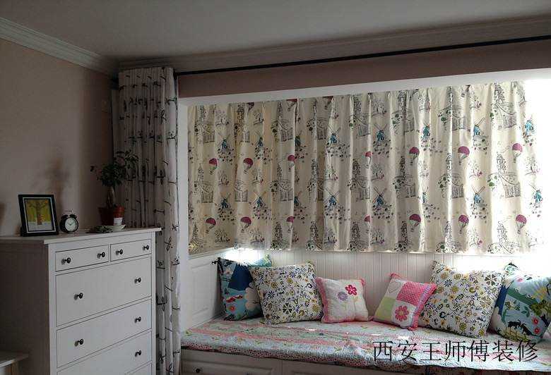 简约宜家设计窗帘装修图