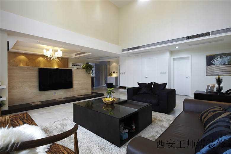 高档时尚现代客厅展示图
