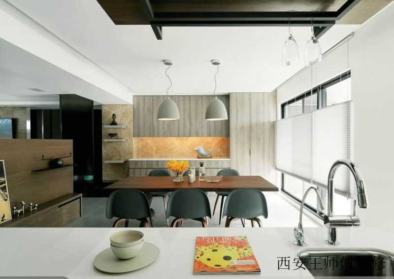 简约现代家居餐厅设计装修图