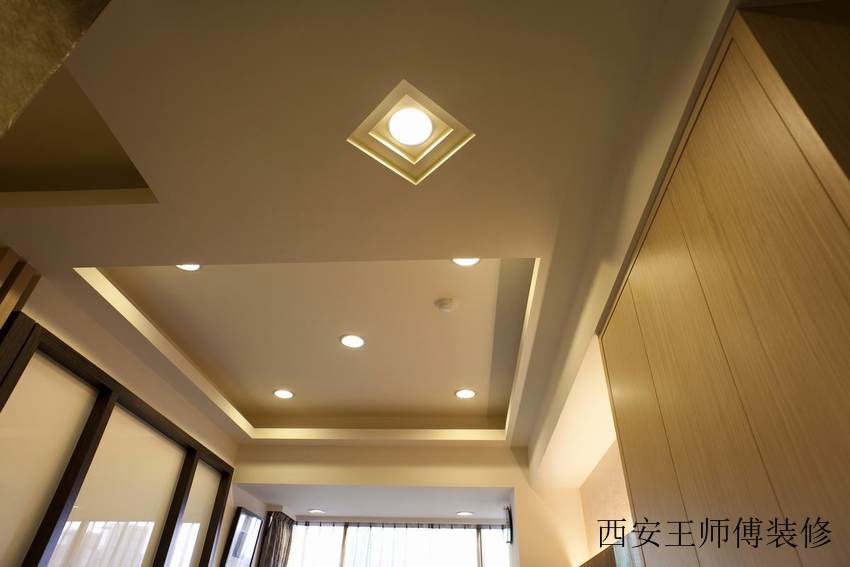简洁现代日式家居吊顶设计