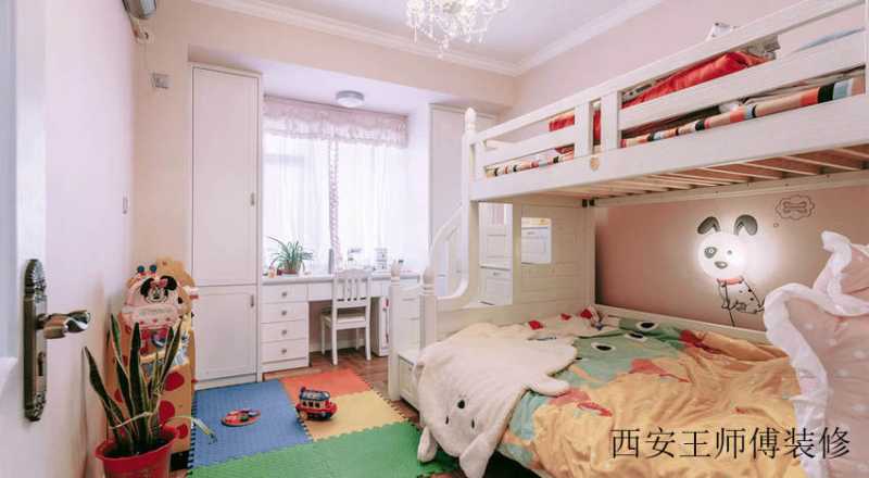 简约明亮现代儿童房装修图