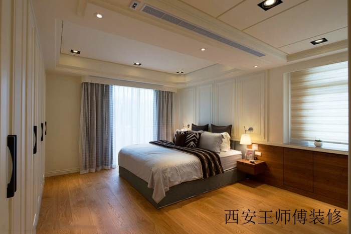 20平米现代卧室吊顶设计装修图