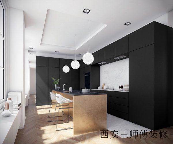 现代简约厨房 整体橱柜装饰设计