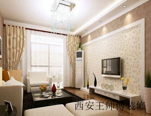 客厅电视墙纸效果图 如此吸引人的电视墙马上拥有