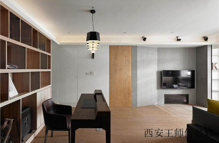 时尚现代开放式书房设计