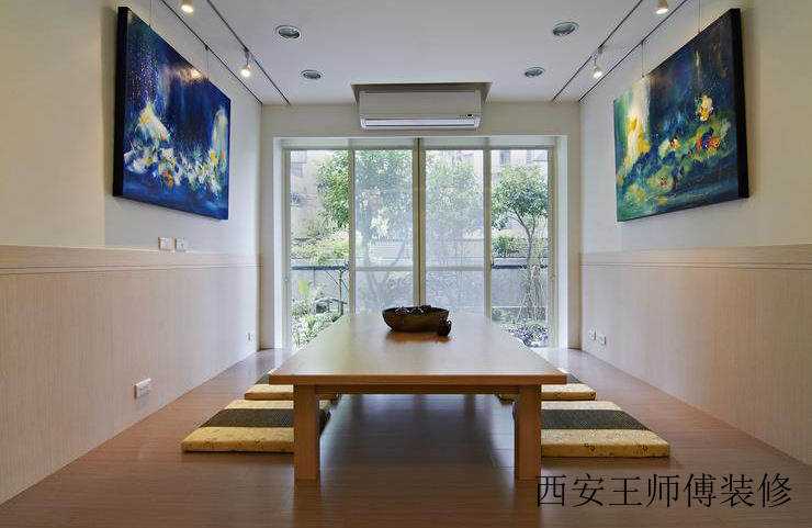 现代日式风家居榻榻米效果图
