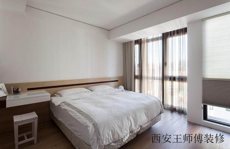 简洁现代卧室装修效果图