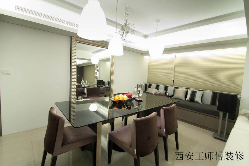 现代简约家庭餐厅布置借鉴