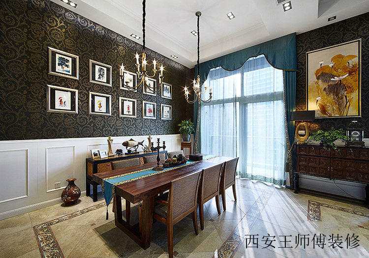 异域东南亚风格公寓客厅装修欣赏图片