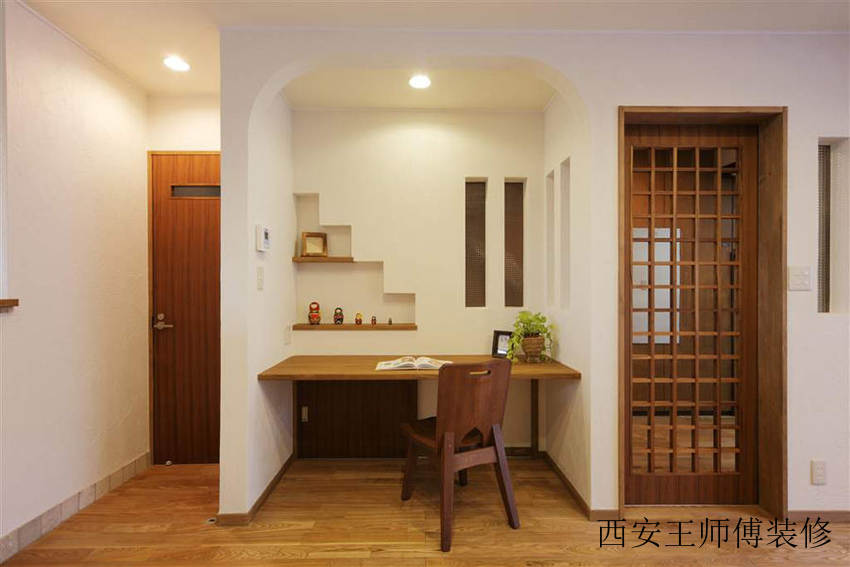 清雅幽静日式书房设计装修案例图