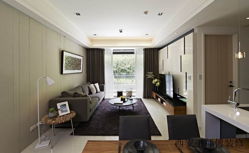 家装现代简约设计客厅装修借鉴图
