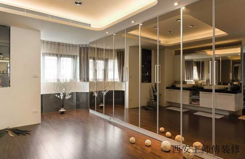 时尚潮流现代 玻璃背景墙装饰图