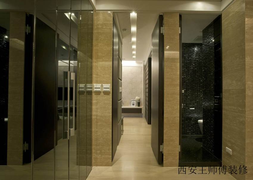 精品新古典别墅家装过道效果图