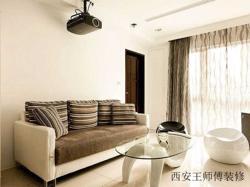 简约现代小客厅沙发效果图