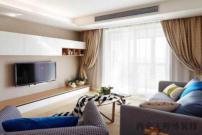 最新现代设计小户型客厅装潢欣赏图