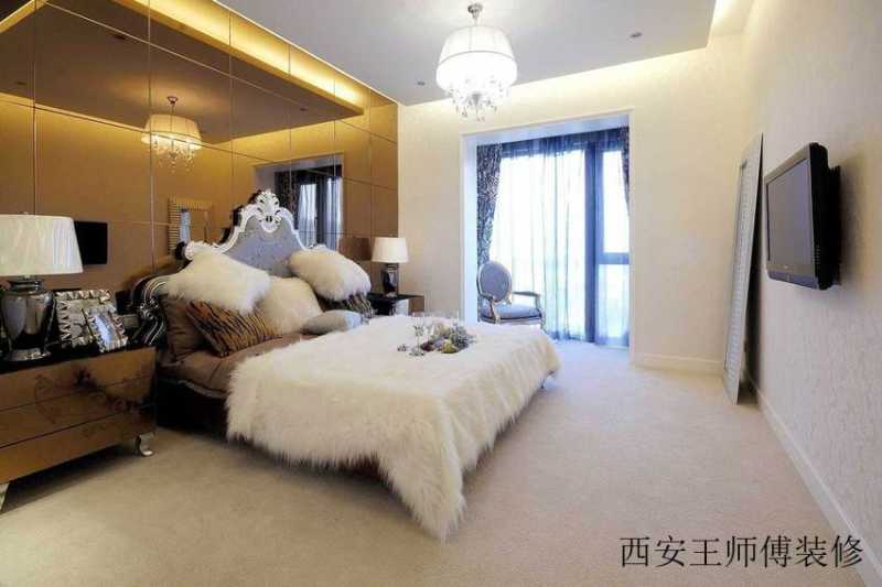 现代欧式装修风格卧室欣赏图