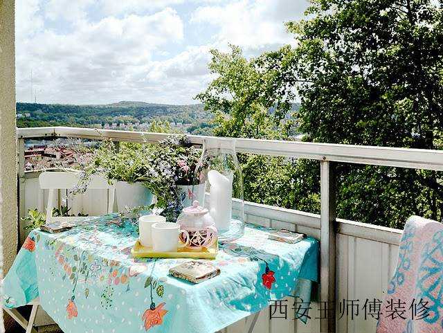 地中海风格小户型阳台设计
