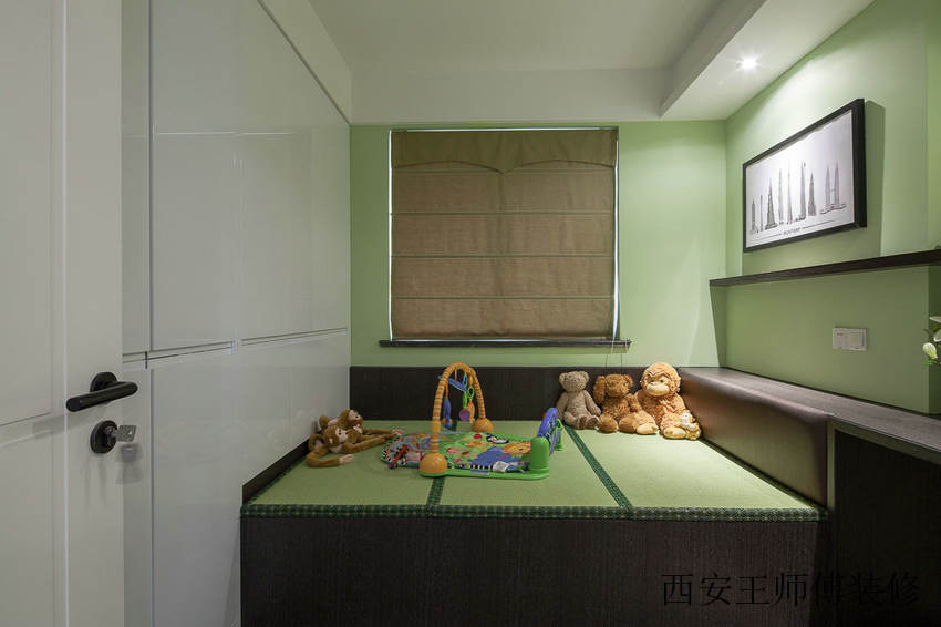 简中式现代儿童房装修图