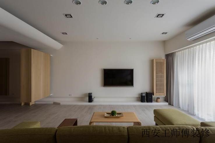 简洁日式客厅设计装修图片