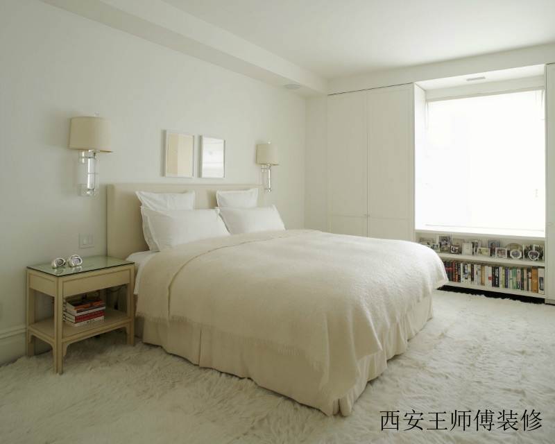 简洁北欧卧室家装案例图