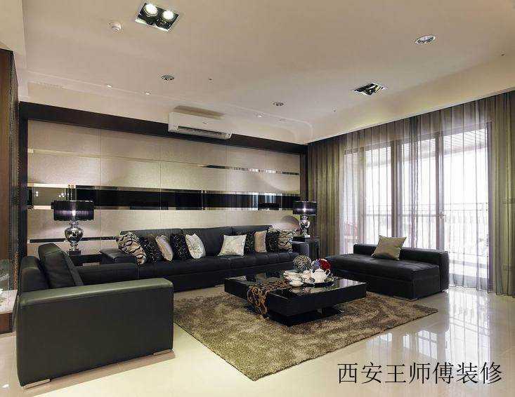 现代设计装修客厅沙发图