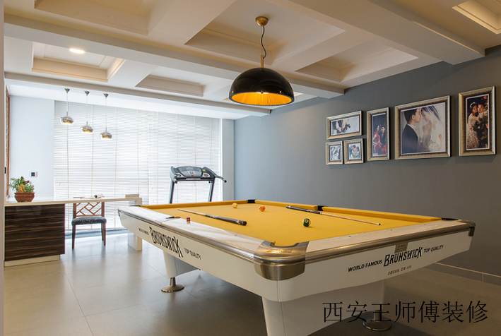 简约现代家居休闲区吊顶装修设计图